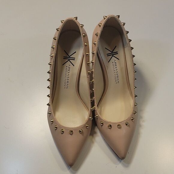 KARDASHIAN KOLLECTION ROCKTUD POINTED TOE HIGH HEEL STILETTOS PUMP SHOES - Picture 3 of 15